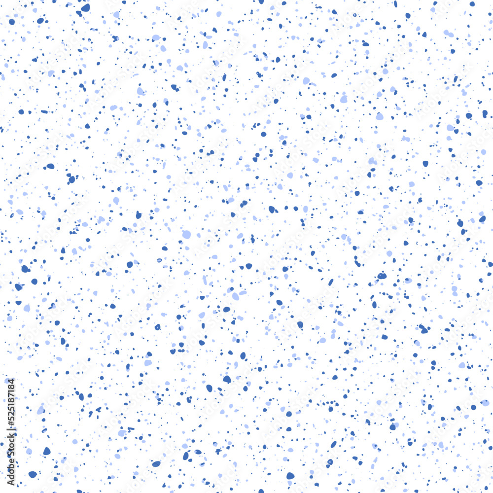 Poster seamless grunge speckle texture. distress grain background. blue splash repeated effect. dirty overl
