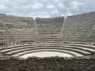 Altes Theater in Pompeji