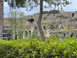 Ruins in Pompei