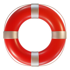 Realistic 3D Lifebuoy Element