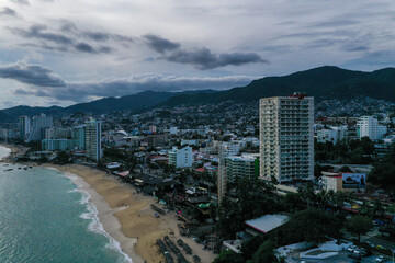 Playa Condesa, Acapulco. México