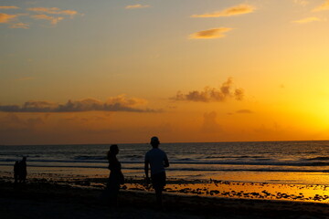 Beach Summer Sunrise at Cape Canaveral, Florida