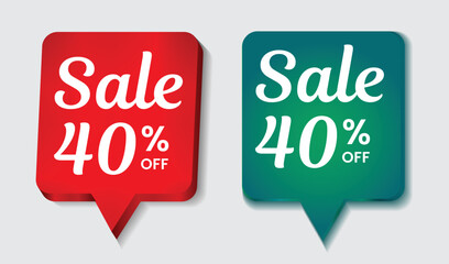 Best Price 3D Sale Tag Vector