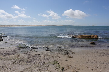 Atlantic Ocean beach in Uruguay
