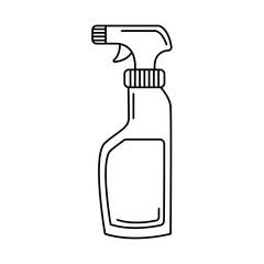 cleaning spray bottle