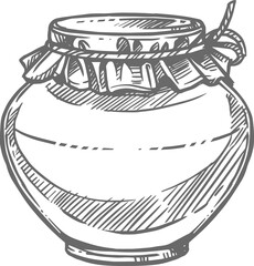 Pot of sweet honey, Rosh Hashanah food