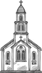 Christian Orthodox chapel, Catholic church