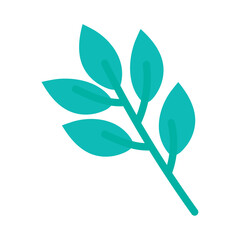blue branch icon