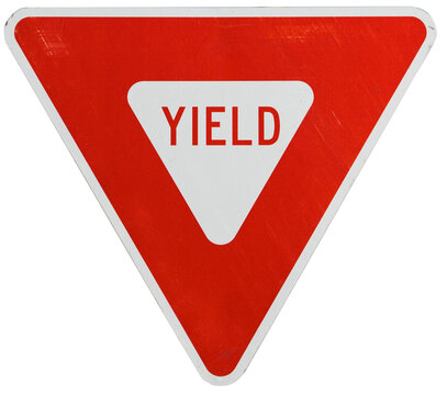 Signs: Yield To Traffic
