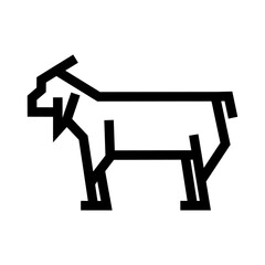 minimalist animal icon design in clean stroke line