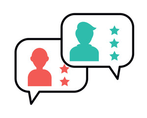 elections speech bubbles