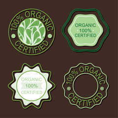organic certified labels