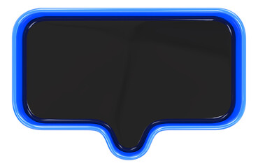 shape social media notification icon in speech bubbles