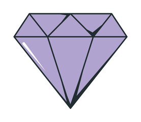 purple diamond icon