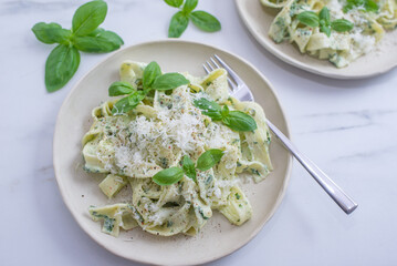 Cacio e Pepe - Italian Pasta with Cheese and Pepper