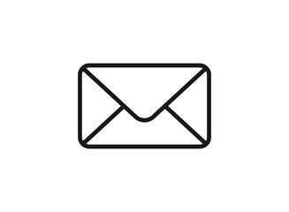 Message Icon. Email or News Illustrations - Vector, Sign and Symbol for Design,