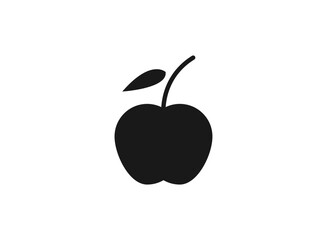 Apple icon illustration isolated vector sign symbol.