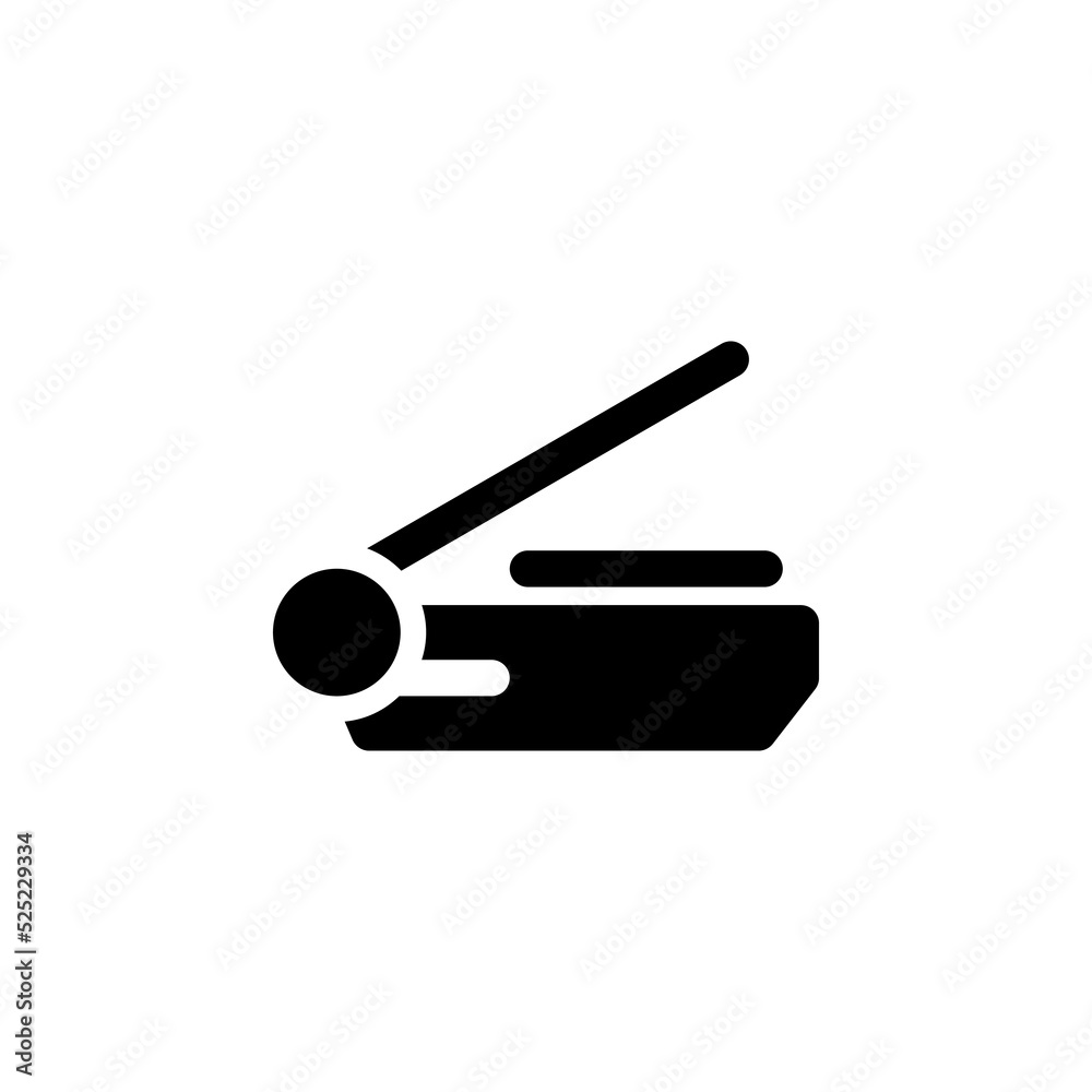Poster scanner vector icon. computer component icon solid style. perfect use for logo, presentation, websit