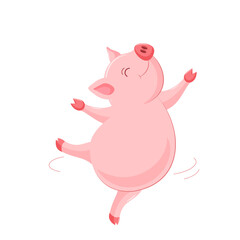 Pig Design Very Cute Animal