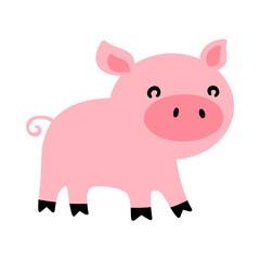 Pig Design Very Cute Animal