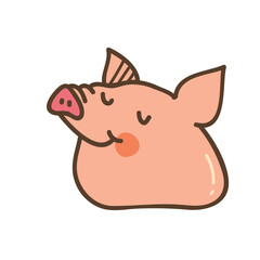 Pig Design Very Cute Animal