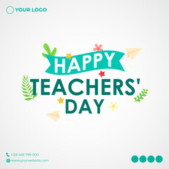 Vector illustration for World Teachers Day