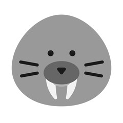Obraz premium Seal Face Icon