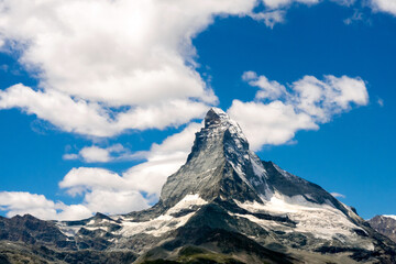 Matterhorn in the swiss alps, zermatt switzerland