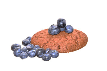 blue berry isolated on white background