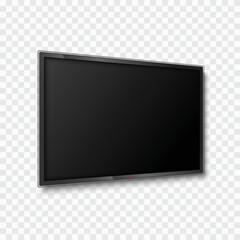 Device screen mockup. Blank screen tv mockup. Vector