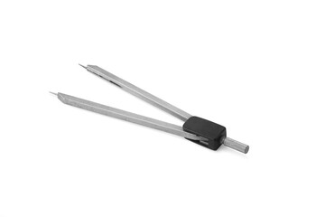 Metal drafting measurer or metal compass