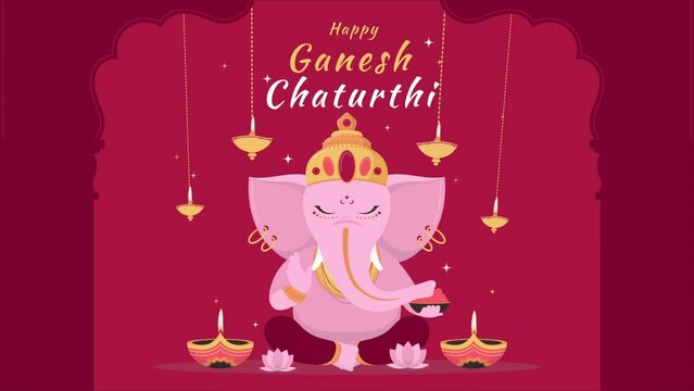 Happy Ganesh Chaturthi Video Footage – Browse 458 HD Stock Video and  Footage | Adobe Stock