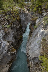 Marble Canyon in Kootenay National Park in British Columbia,Canada,North America
