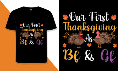Trendy Thanksgiving  t shirt Design 
