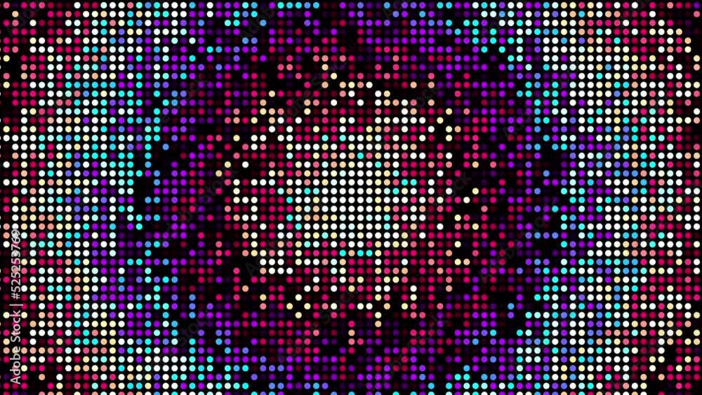 Aufkleber psychedelic moving background