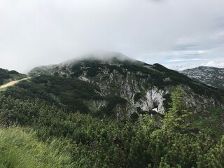 landscape with clouds