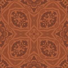 Moroccan mosaic ceramic tile  seamless pattern. Tiled background  print. Turkish ornament. Mediterranean wallpaper. Arabic, Indian, ottoman motifs. Illustration