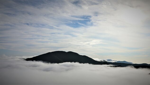 the sunrise of Mt. Jiri's Nogodan Peak