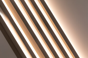 Linear illumination, background pattern, texture, wall decoration, luminous stripes