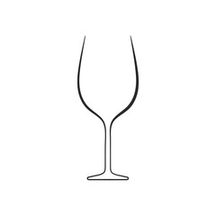 Beautiful wine glass shapes collection vector Dinner Wine Ideas to Celebrate
