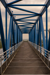 steel structure of the bridge