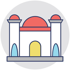 Mosque Vector Icon