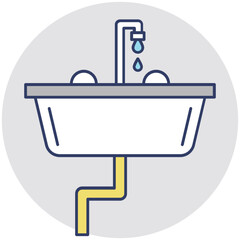 Sink Vector Icon