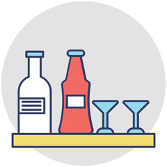 Bar Vector Icon