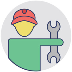 Plumber Vector Icon