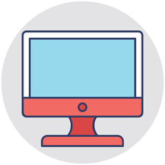 Monitor Vector Icon