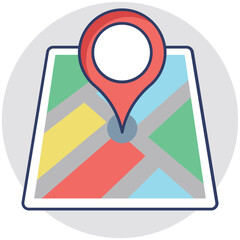 Local Search Vector Icon