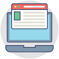 Website Vector Icon