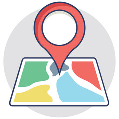 Location Pin Vector Icon