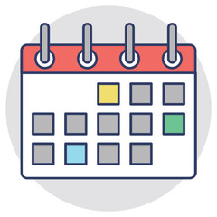 Calendar Vector Icon
